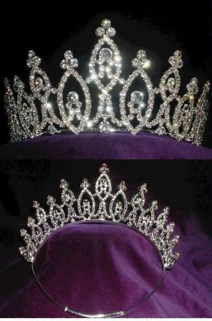 SMALL (Princess, Bridal) rhinestone crowns & tiaras