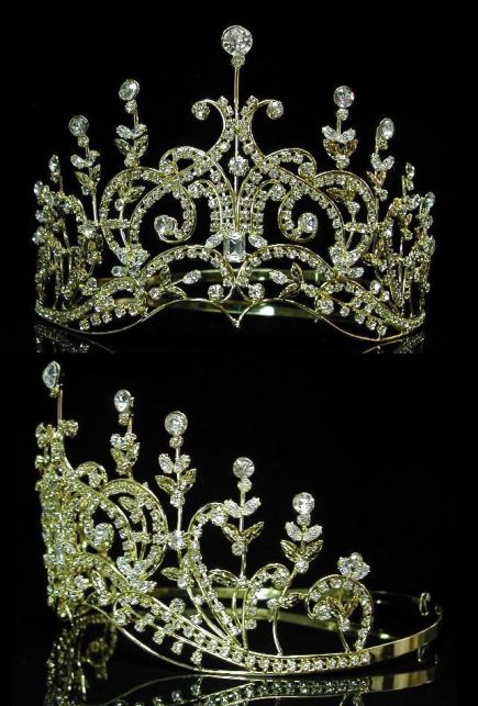 SMALL (Princess, Bridal) rhinestone crowns & tiaras