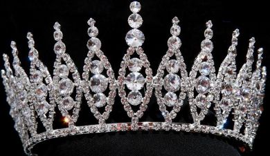 SMALL (Princess, Bridal) rhinestone crowns & tiaras
