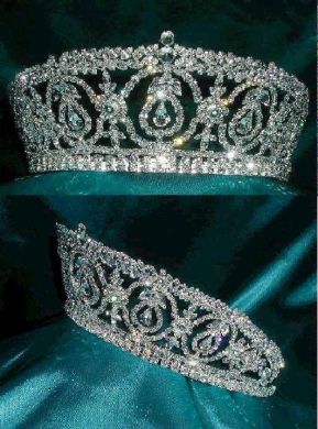 SMALL (Princess, Bridal) rhinestone crowns & tiaras
