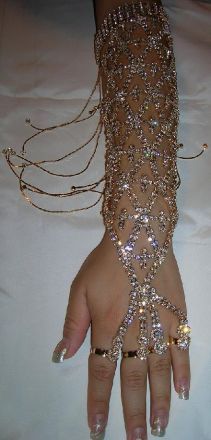 Brazalete de Cristal Swarovski The Queen Alexandria Gold