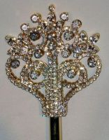 Cetro de Cristal Swarovski The Court of Versailles Royal gold