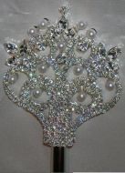 Cetro de Cristal Swarovski y perlas The Court of Versailles Royal Silver