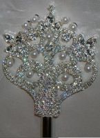 Cetro de Cristal Swarovski y perlas The Court of Versailles Royal Silver