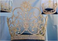 Corona para Reina, Princesa de cristal swarovski COMPLETA Butterfly