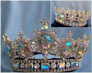 Corona Unisex para Rey o Reina de cristal swarovski