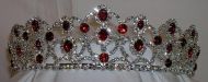 Corona para reina princesa o quinceaÃ±era de cristal swarovski SCARLET